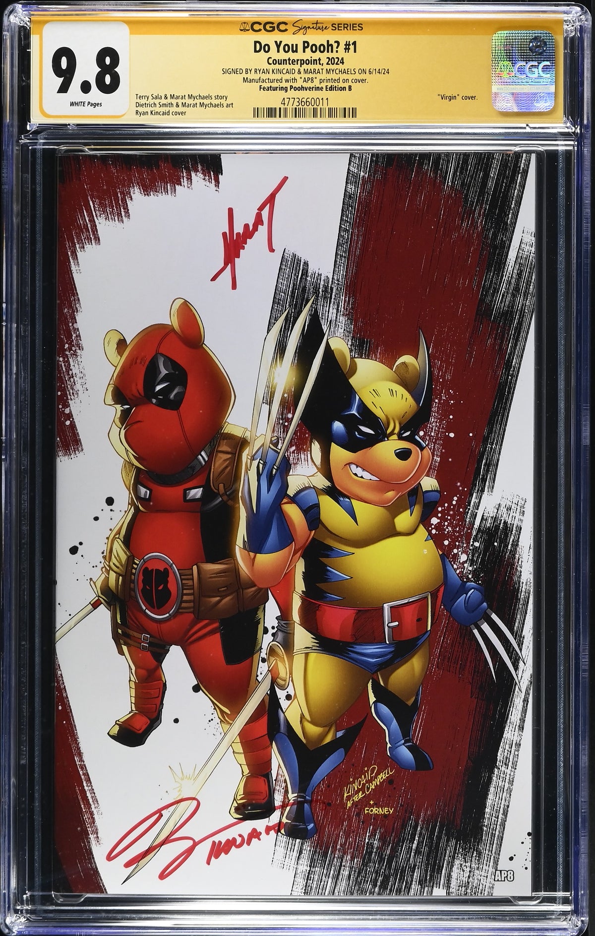 Do You Pooh? #1 CGC 9.8 front