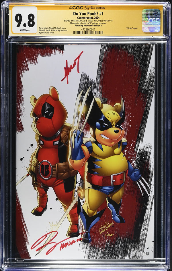 Do You Pooh? #1 CGC 9.8 front