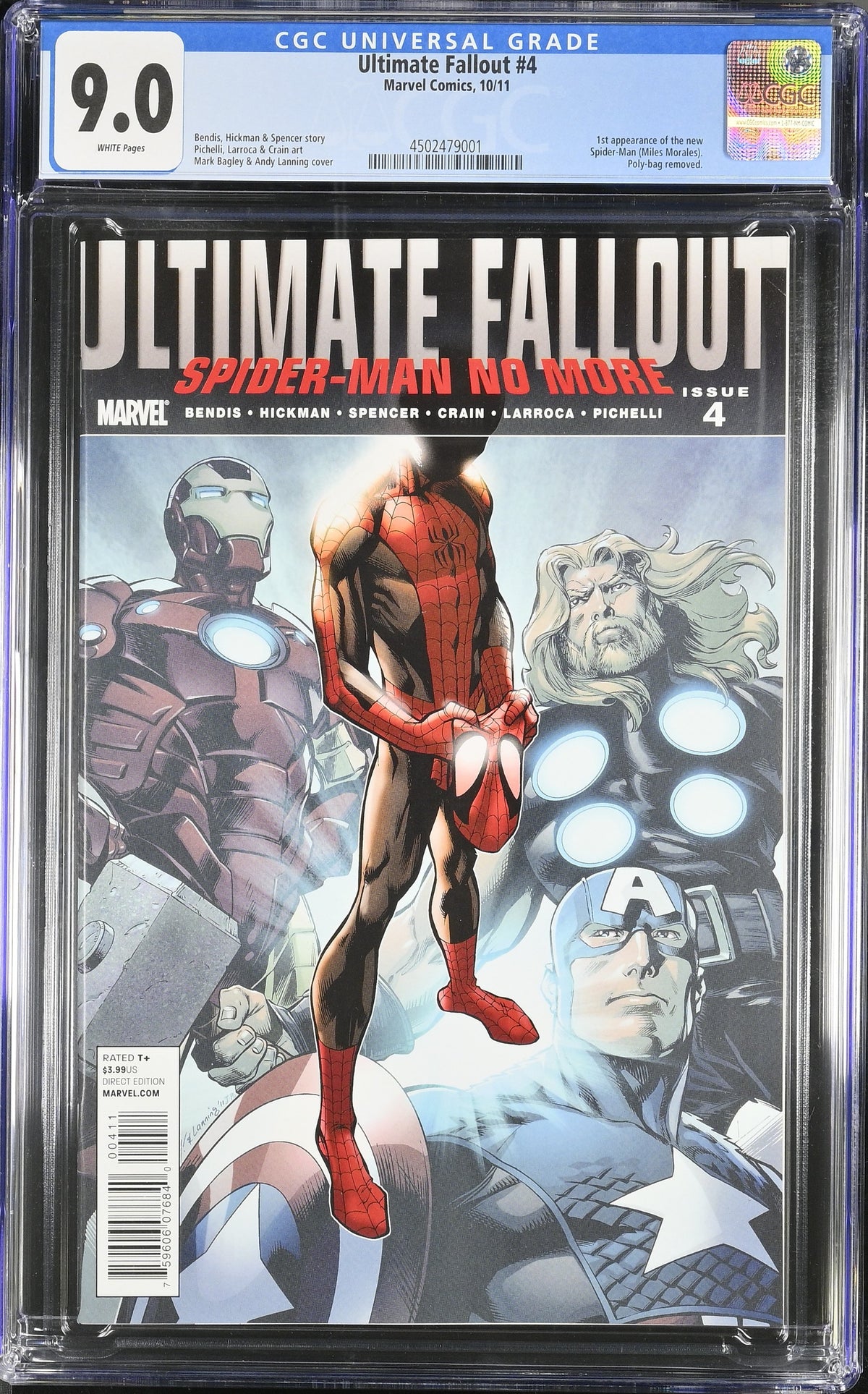 Ultimate Fallout #4 CGC 9.0 front Main image