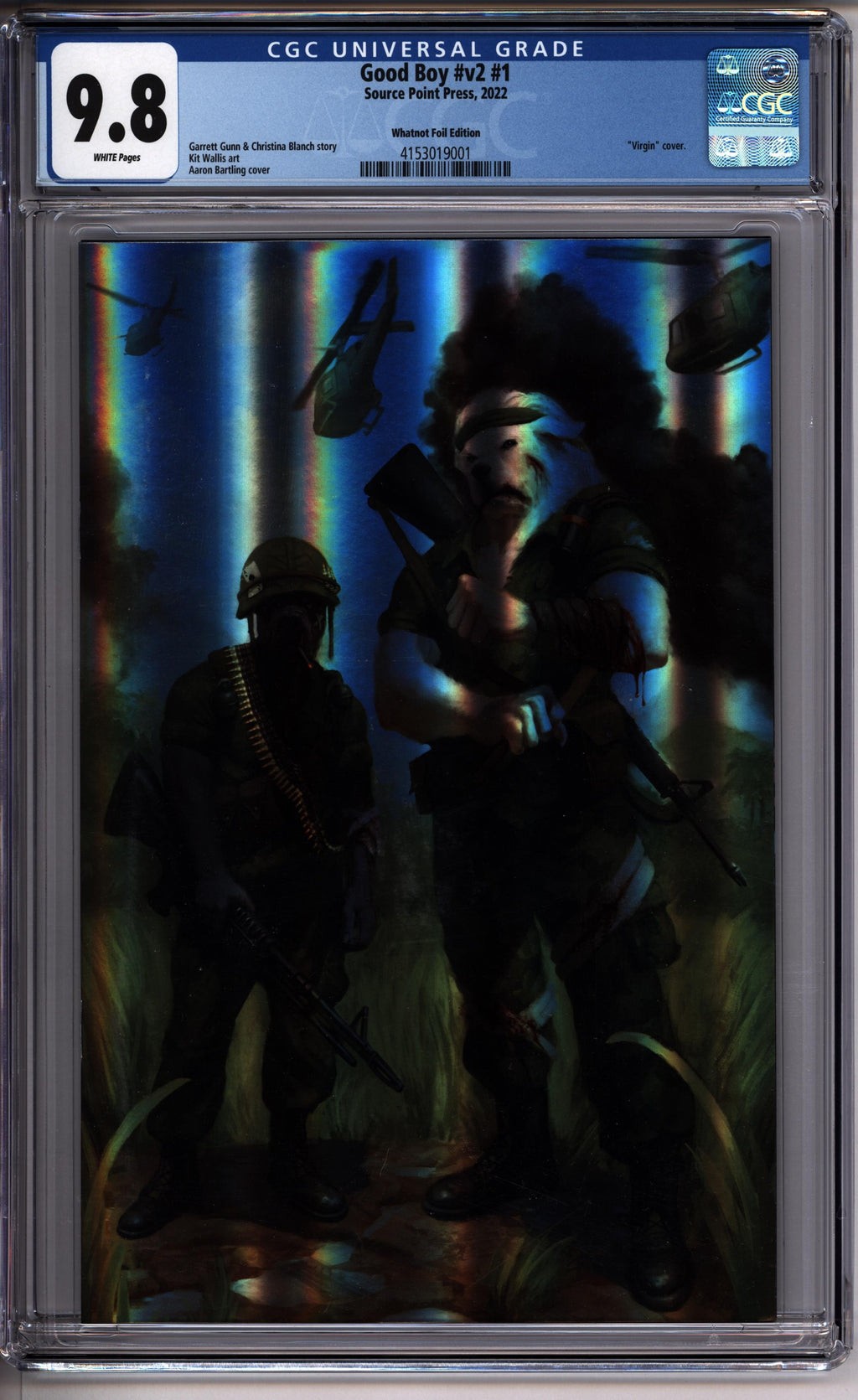 Good Boy v2 #1 CGC 9.8 front