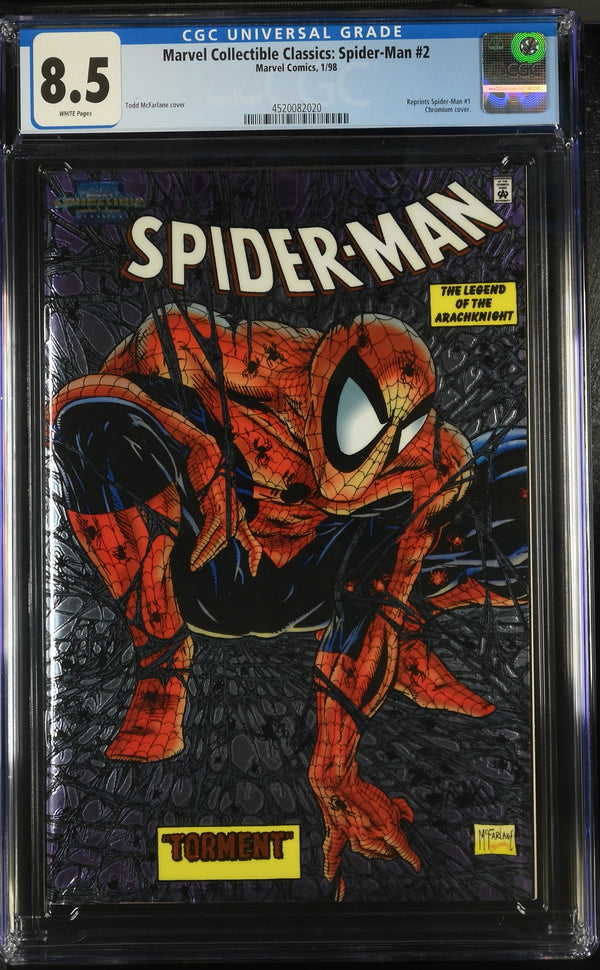 Marvel Collectible Classics: Spider-Man #2 CGC 8.5 front