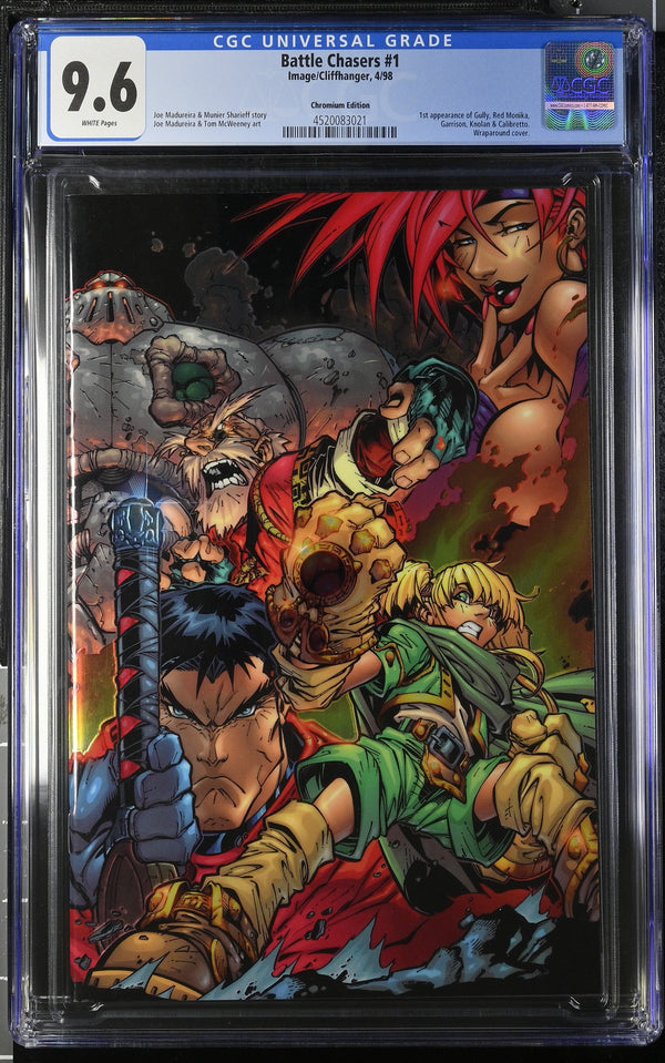 Battle Chasers #1 CGC 9.6 front