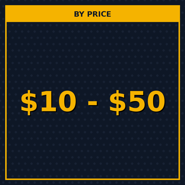 10 to 50 dollars